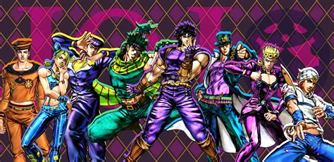 jojo bizarre adventure battle tendencies wallpaper - afjrotc-service-coat-rank-placement