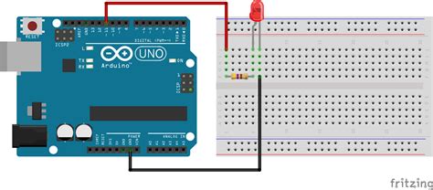 bucătar Mispend Imens how to connect a led to breadboard using arduino ...