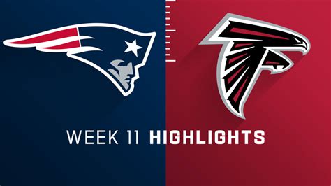 New England Patriots vs. Atlanta Falcons highlights | Week 11