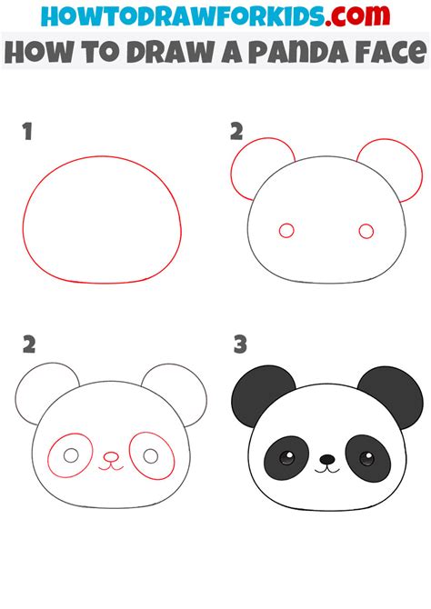 Panda Drawing Easy