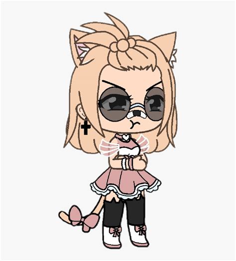 Transparent Angry Girl Png - Gacha Life Cute Characters, Png Download - kindpng