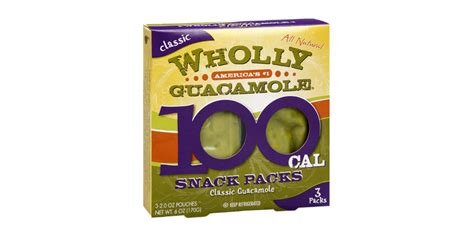 Wholly Guacamole Classic Guacamole 100 Cal Snack Packs Reviews 2019