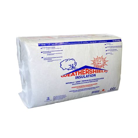 WeatherShield Cellulose Fiber Blowing Insulation - 25 lbs. | The Home ...