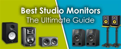 Best Studio Monitors: The Ultimate Buying Guide (2024)