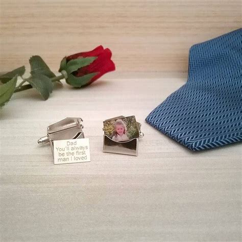 Father of the Bride Personalised Wedding Cufflinks Secret | Etsy