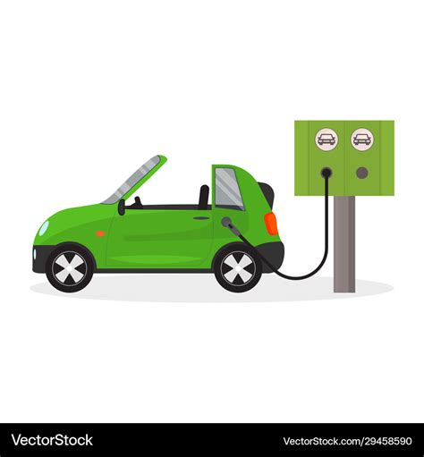 Top 132+ Electric car cartoon - Tariquerahman.net