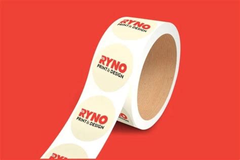 Custom Roll Labels & Sticker Calgary – RYNO PRINT