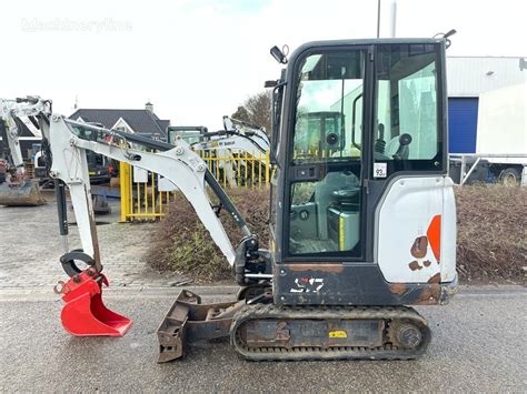 BOBCAT E17 mini excavator for sale Netherlands Winterswijk, ND32060