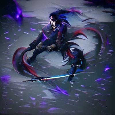 Shadow Assassin Kayn but it’s an ai generated image : r/KaynMains