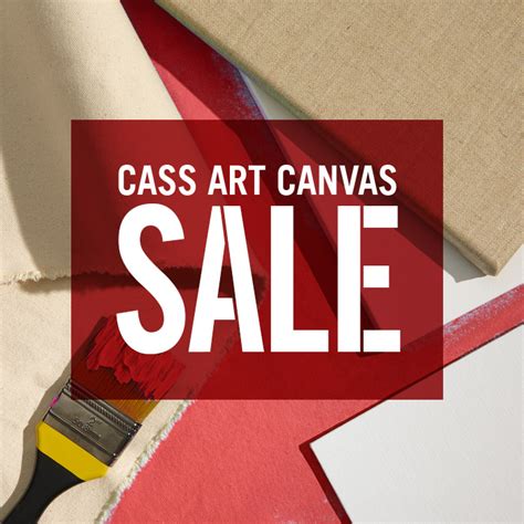 SALE | 20% off all Cass Art Canvas - Cass Art