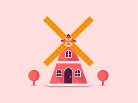 windmill animation | Conceptual illustration, Animation, Animation design