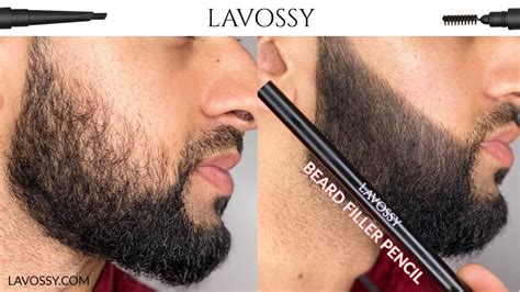 LAVOSSY Beard Pencil Filler - How to use this Magic Beard Pen - YouTube