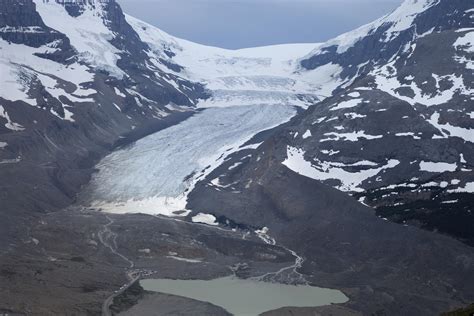 Athabasca Glacier and terminal moraine – Geology Pics