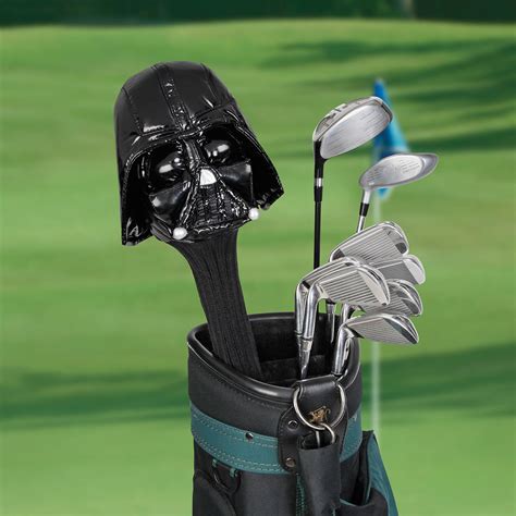 The Force Is With You Golf Club Cover (Darth Vader) - Hammacher Schlemmer