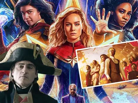 Upcoming Hollywood movies releasing in November 2023: The Marvels, Napoleon and more | Filmfare.com