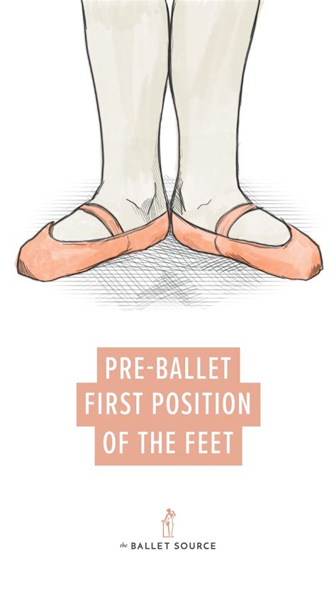 Pre-Ballet Positions: First Position of the Feet. | Ballet positions, Ballet, First position ballet