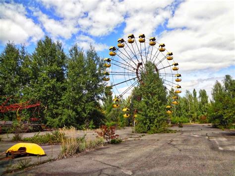 Chernobyl Ferris Wheel at Pripyat Amusement Park - Photorator