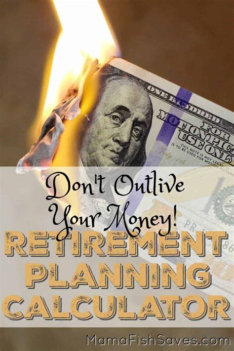 Retirement Planning Calculator: Don't Outlive Your Money - Smart Money ...