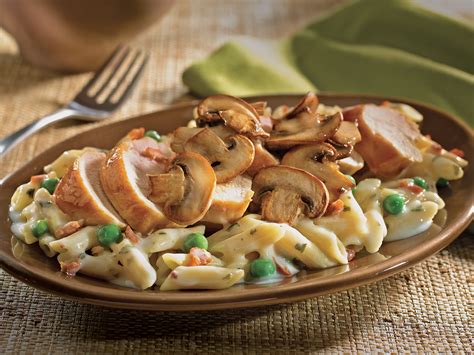 Chicken & Mushrooms with Carbonara Pasta | Knorr CA | Recipe ...