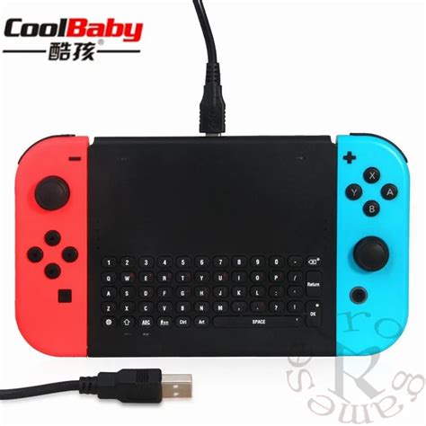 2018 NEW 2.4G Wireless Game Keyboard for Nintend Switch host Wireless Keyboard for Nintendo ...