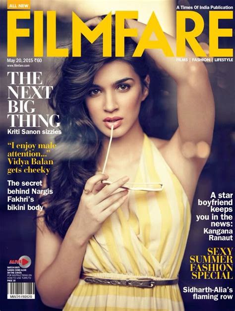 Kriti Sanon on Filmfare Magazine May 2015 ~ Speedy Postal