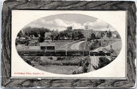 Dayton Iowa 1910 Antique Postcard, Vintage Postcards, U.s. States, Birds Eye View, Photo ...