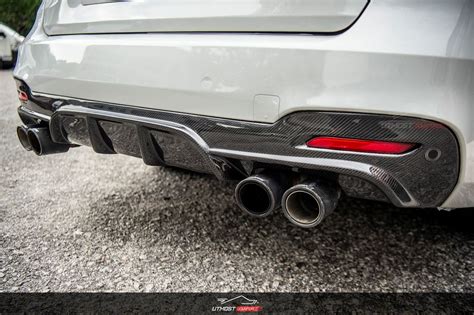 BMW F34 M Sport M Performance Carbon Rear Diffuser – Utmost Downforce ...