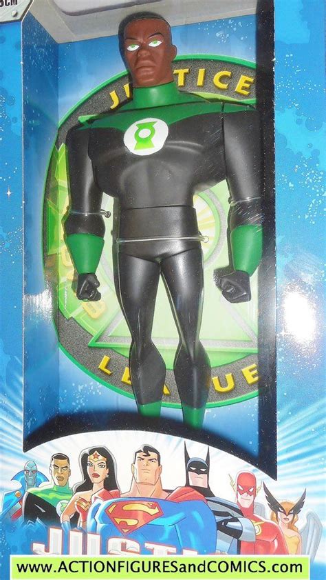 justice league unlimited GREEN LANTERN jon stewart 10 INCH 2003 dc ...