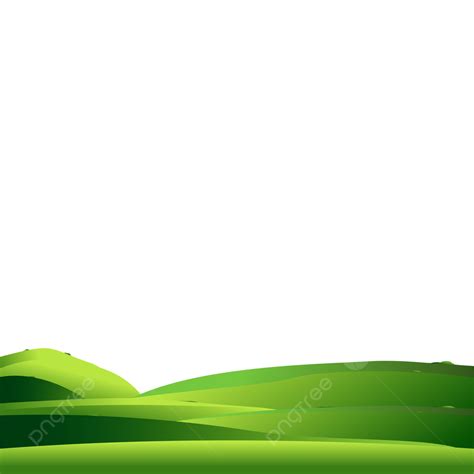 Beautiful Green Ground Transparent Vector, Green, Cround, Hill PNG and Vector with Transparent ...