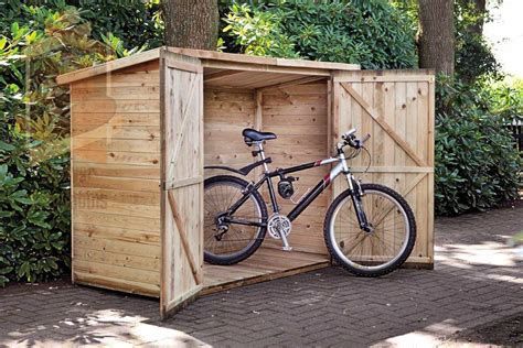 20 Free DIY Bike Shed Plans (Outdoor Bike Storage)