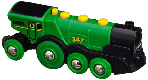 Brio BIG GREEN ACTIVE LOCOMOTIVE Train Set Accessory Wooden Toy Gift Child BNIB | eBay