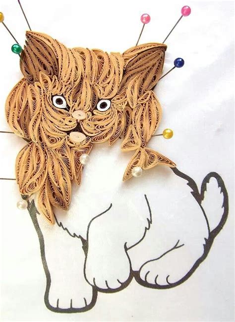 85 best Quilling - Cats images on Pinterest | Quilling animals, Quilling ideas and Paper quilling