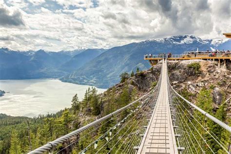 Sky Pilot Suspension Bridge, Sea to Sky Gondola, Squamish - Book ...