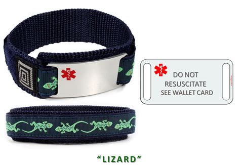 Do Not Resuscitate Medical Alert ID Bracelet. Free emergency wallet ...