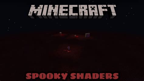 HORROR SHADERS FOR MINECRAFT BEDROCK EDITION - YouTube