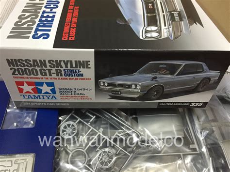 Tamiya 24335 1/24 Nissan Skyline 2000 GT-R Street -Custom - WAH WAH MODEL SHOP