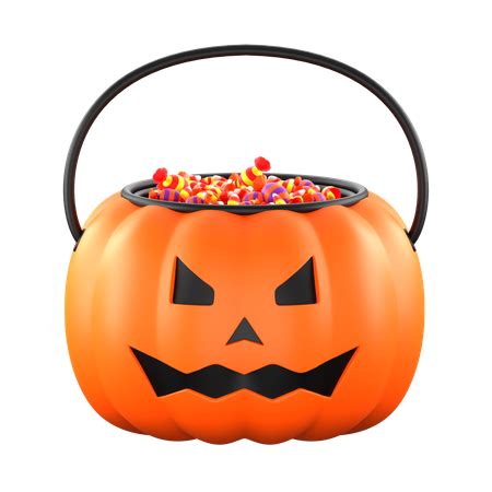 3,257 3D Trick Or Treat Candy Bucket Illustrations - Free in PNG, BLEND, GLTF - IconScout