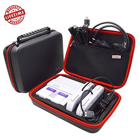 Buy Super NES SNES Classic Case Hard EVA Portable Storage Travel ...