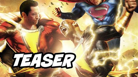 Shazam Black Adam Scene - Shazam vs Black Adam Teaser Breakdown - YouTube