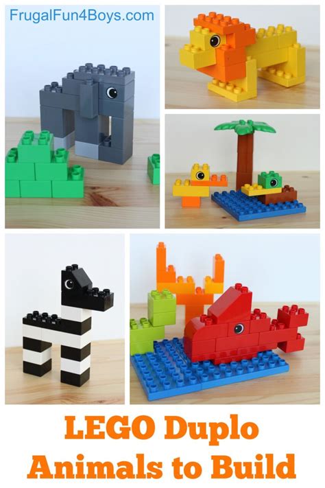 LEGO Duplo Animals to Build - Frugal Fun For Boys and Girls