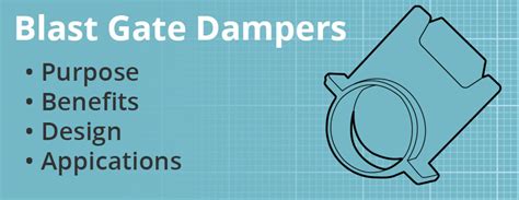 What Are Blast Gate Dampers? Benefits, Design & Application | Dust Spares