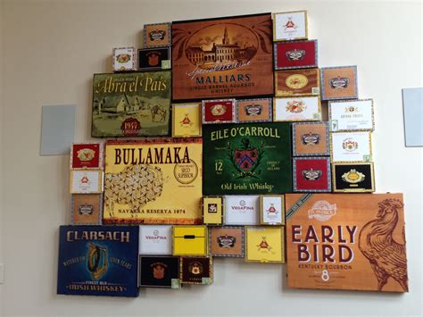 Pin by Linda Pierce on Game Room | Cigar box art, Cigar box crafts, Cigar lounge man cave