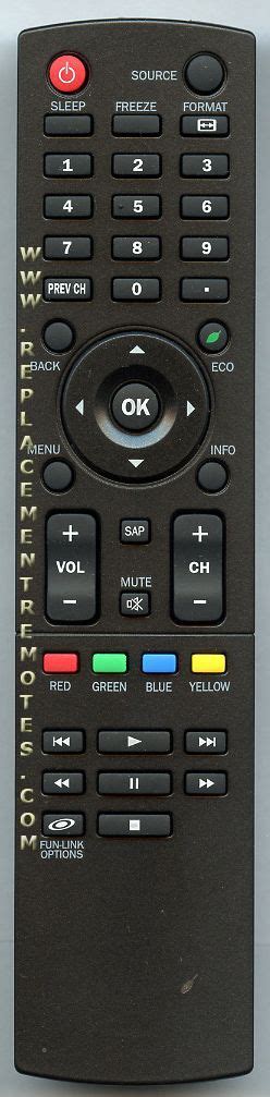 Buy SYLVANIA NH210UD TV Remote Control