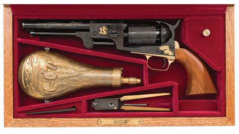 Cased Reproduction Colt 3rd Model Dragoon Percussion Revolver | Rock ...