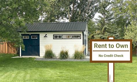 Rent to Own Sheds | Easy Shed Purchasing | No Credit Check