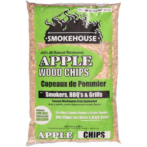 Smokehouse Apple Wood Chips 2 lb Bag - Walmart.com - Walmart.com