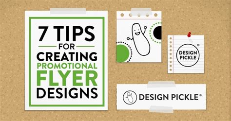 7 Tips for Creating Promotional Flyer Designs