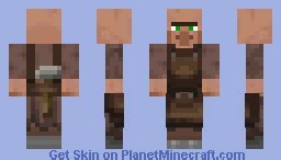 Plain Villager toolsmith Minecraft Skin