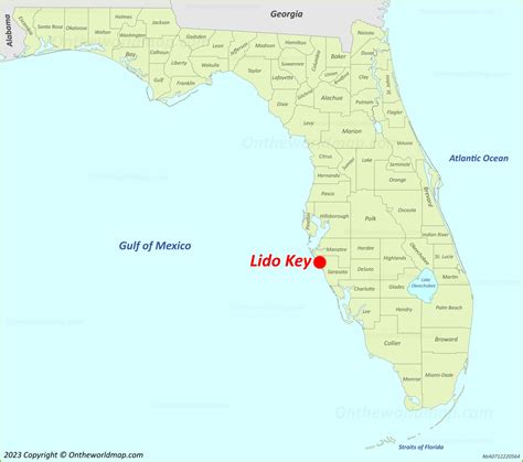 Lido Key Map | Florida, U.S. | Detailed Maps of Lido Key and St ...