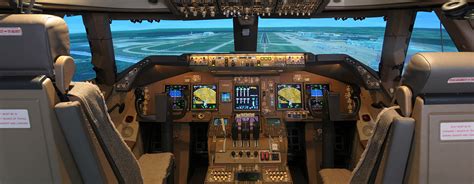 Boeing 747 8 Cockpit